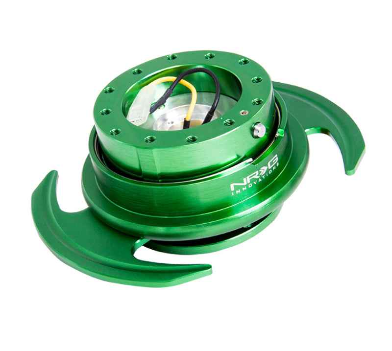 Load image into Gallery viewer, NRG Quick Release Kit Gen 3.0 - Green Body / Green Ring w/Handles
