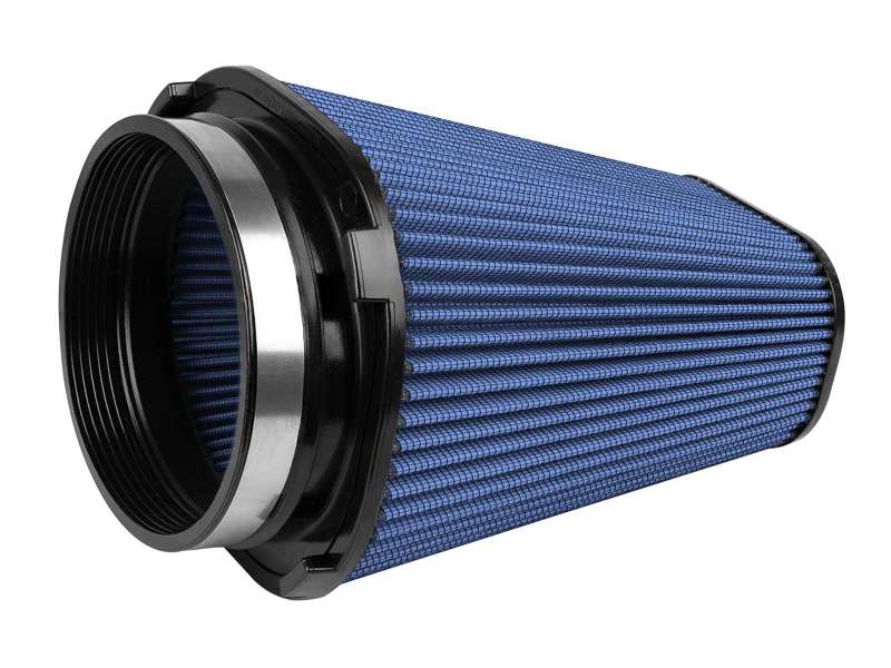Load image into Gallery viewer, aFe Magnum FLOW Pro 5R Air Filter (5.5x 7.5)in F (9x 7)in B (5.8 x 3.8)in T (Carbon Fiber) x 10in H
