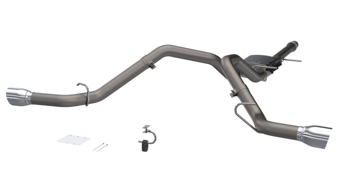 2014-2018 Silverado/Sierra QTP Screamer Split Rear Exit Cat Back