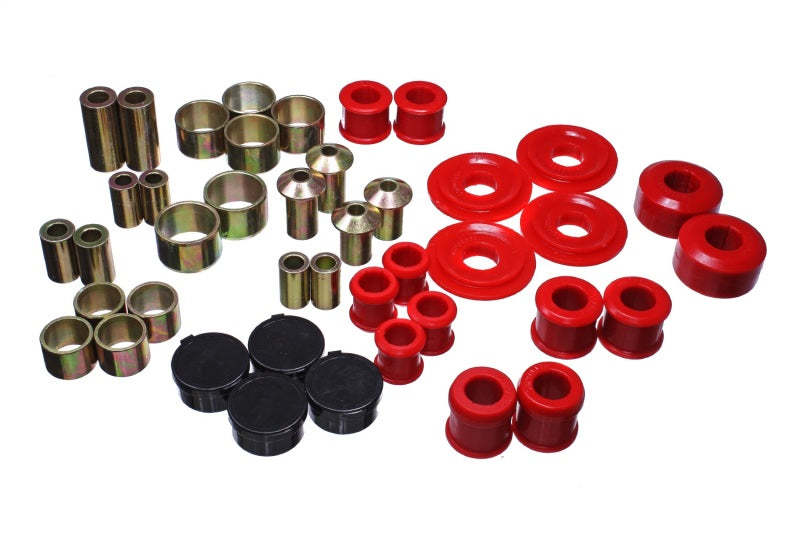 Load image into Gallery viewer, Energy Suspension 2015 Ford Mustang Rear Control Arm Bushing Set - Red
