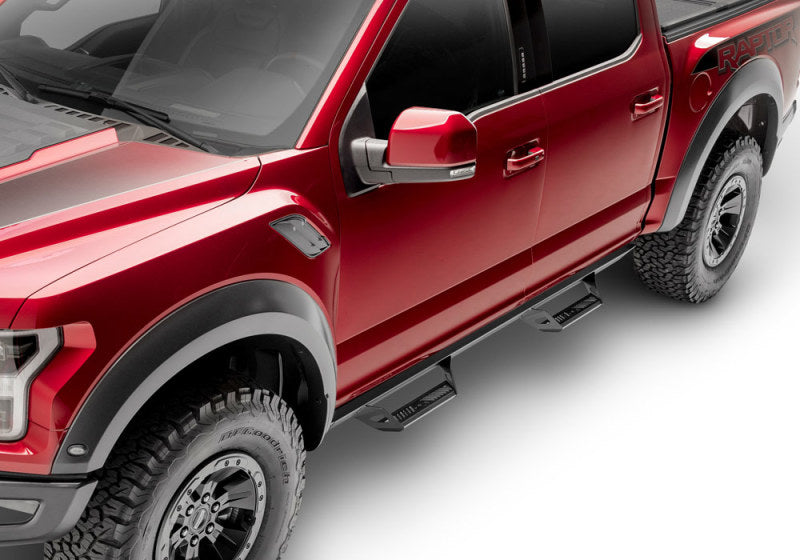 Load image into Gallery viewer, N-Fab Predator Pro 19-20 Chevy/GMC 1500 Crew Cab - Cab Length - Tex. Black
