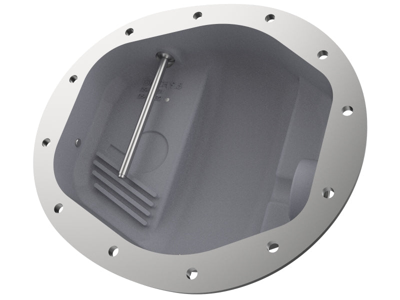 Load image into Gallery viewer, aFe Pro Series GMCH 9.5 Rear Diff Cover Black w/ Machined Fins 19-20 GM Silverado/Sierra 1500

