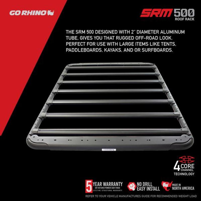 Load image into Gallery viewer, Go Rhino SRM 500 Roof Rack - 75in
