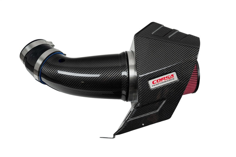 Load image into Gallery viewer, Corsa 20-25 Dodge Durango SRT Hellcat Carbon Fiber Air Intake w/ DryTech 3D No Oil Filter
