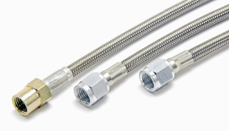 Load image into Gallery viewer, McLeod Steel Braided Line Double An4 Female 23in Long

