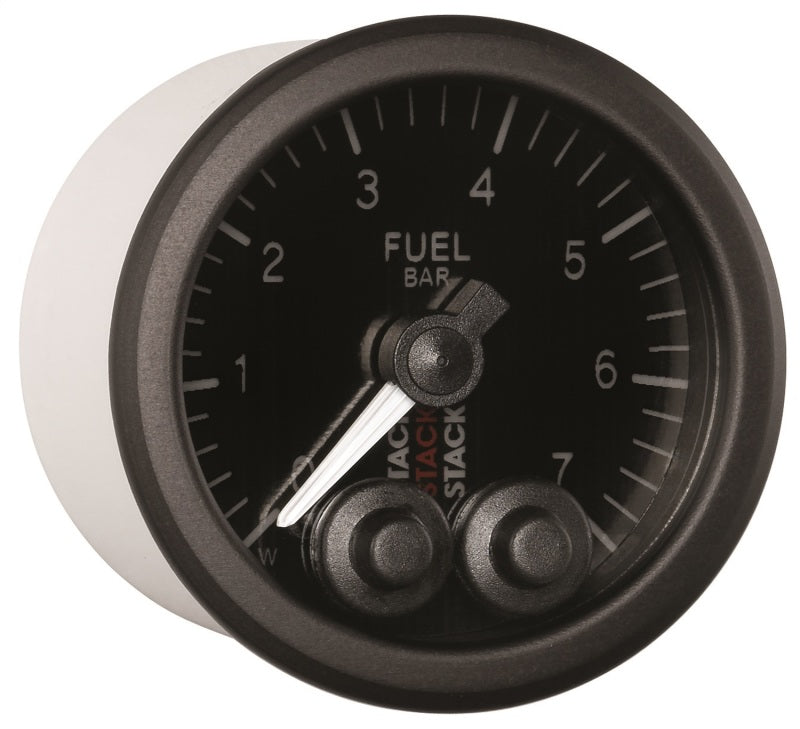 Load image into Gallery viewer, Autometer Stack 52mm 0-7 Bar M10 Male Pro-Control Fuel Pressure Gauge - Black

