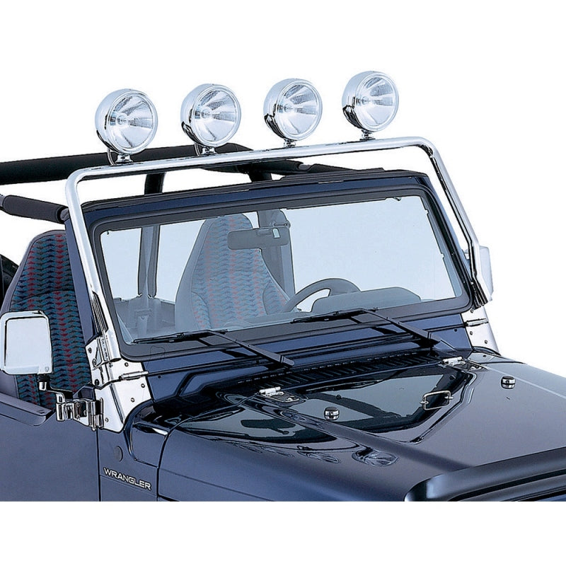 Load image into Gallery viewer, Rugged Ridge 97-06 Jeep Wrangler TJ Stainless Steel Full Frame Light Bar
