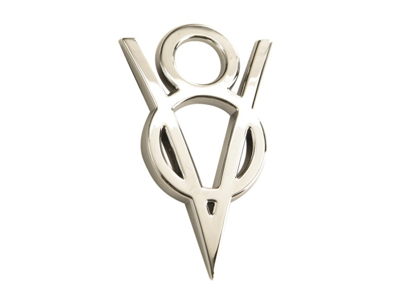 Load image into Gallery viewer, Ford Racing Chrome V8 Badge

