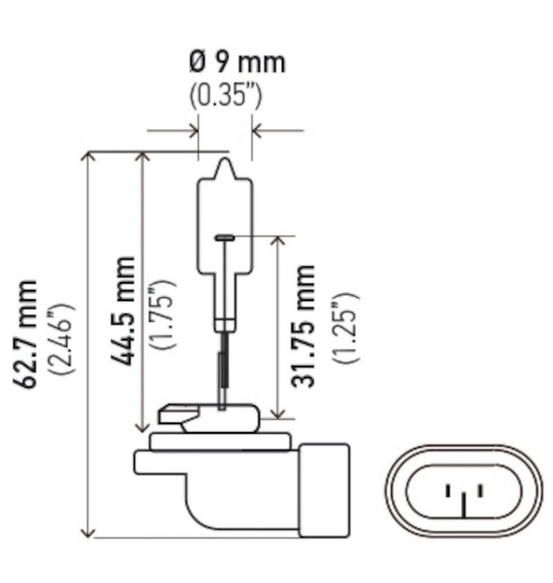 Load image into Gallery viewer, Hella Bulb 888 12V 50W PGJ13 T3.25
