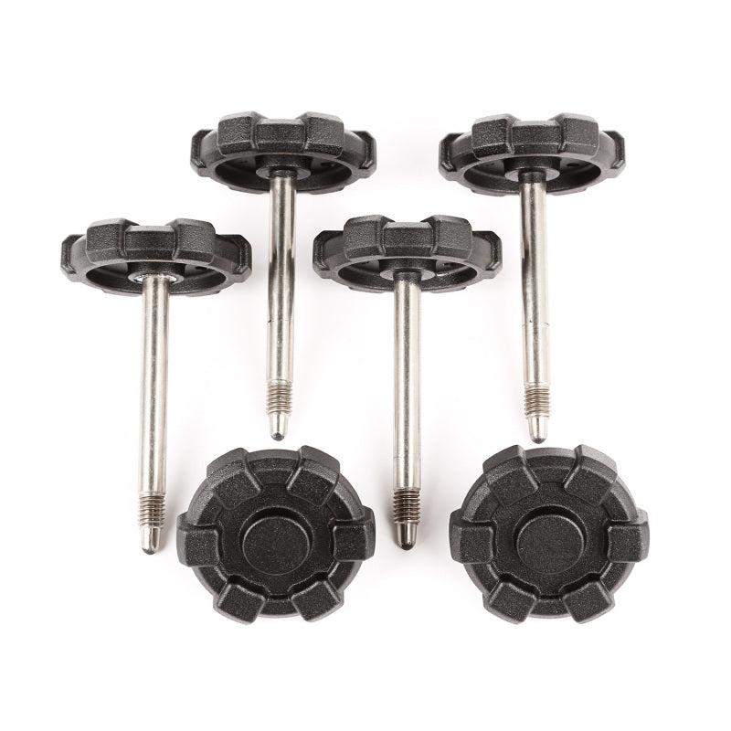 Load image into Gallery viewer, Rugged Ridge Elite Door Surround Knobs 4-Dr 07-18 Jeep Wrangler JKU
