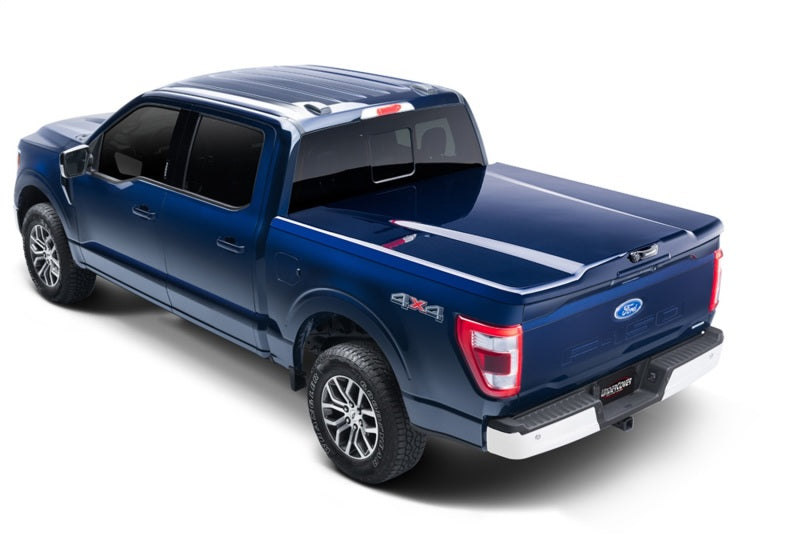 Load image into Gallery viewer, UnderCover 2021 Ford F-150 Crew Cab 5.5ft Elite LX Bed Cover - Lead Foot Gray
