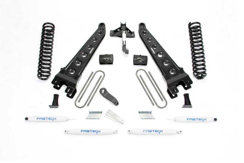 Load image into Gallery viewer, Fabtech 17-21 Ford F250/F350 4WD Diesel 6in Rad Arm Sys w/Coils &amp; Perf Shks
