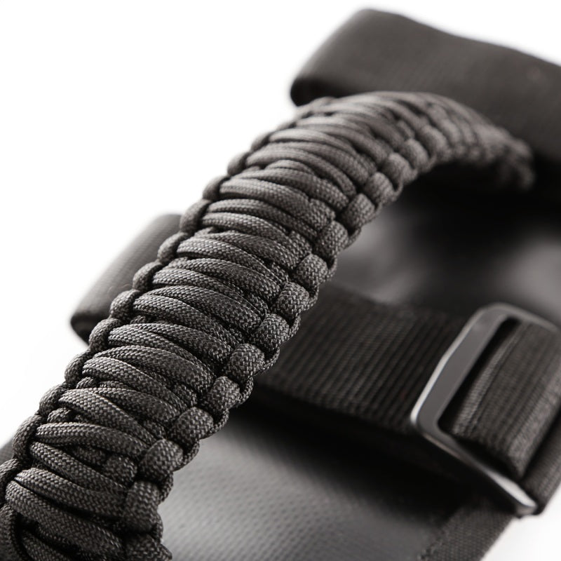 Load image into Gallery viewer, Rugged Ridge Paracord Grab Handles Black/Black Pair
