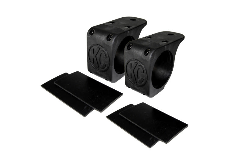 Load image into Gallery viewer, KC HiLiTES Universal Tube Clamp Light Mount Bracket Set / 2.75in. to 3in. Bar (Pair)
