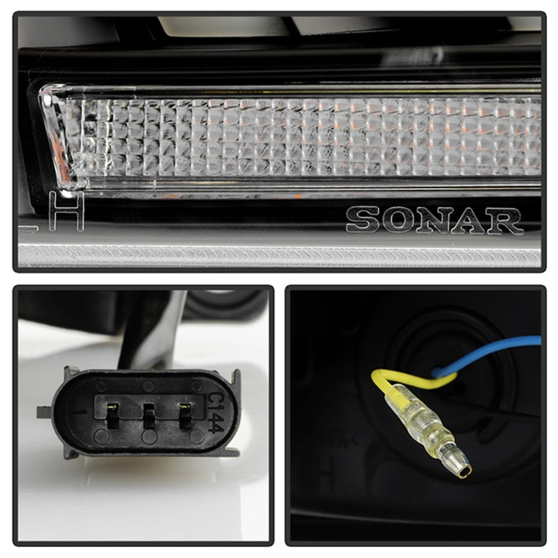 Load image into Gallery viewer, Spyder 11-13 Dodge Durango (HID Model Only) Projector Headlights - Black PRO-YD-DDU11HIDSI-BK
