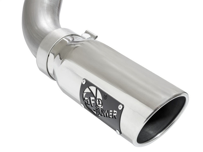 Load image into Gallery viewer, aFe MACHForce XP Exhausts Cat-Back Polished Tips 09-17 GM Silverado 1500 4.3/5.3L RegCab SB/LB
