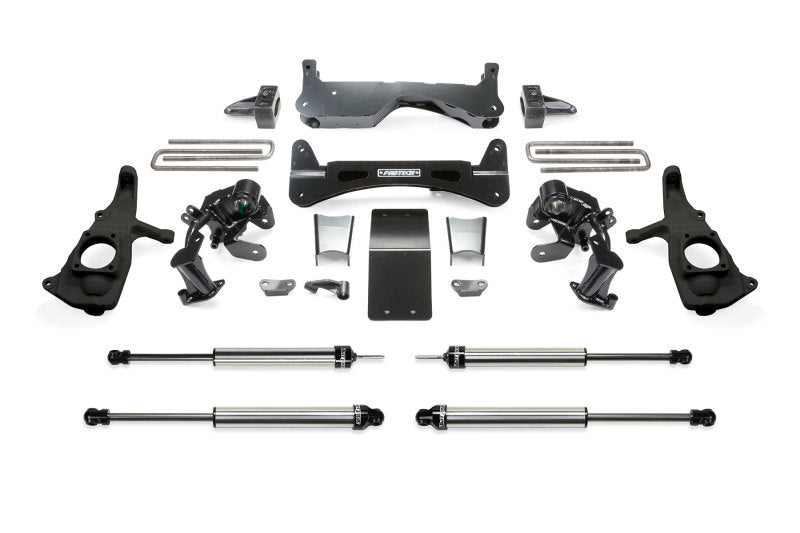 Load image into Gallery viewer, Fabtech 11-19 GM 3500HD 2WD/4WD 6in Rts Sys w/Dlss Shks
