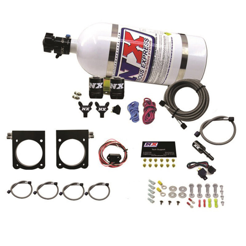 Load image into Gallery viewer, Nitrous Express 13-17 Dodge Viper (Gen-V) Nitrous Plate Kit (50-400HP) w/10lb Bottle
