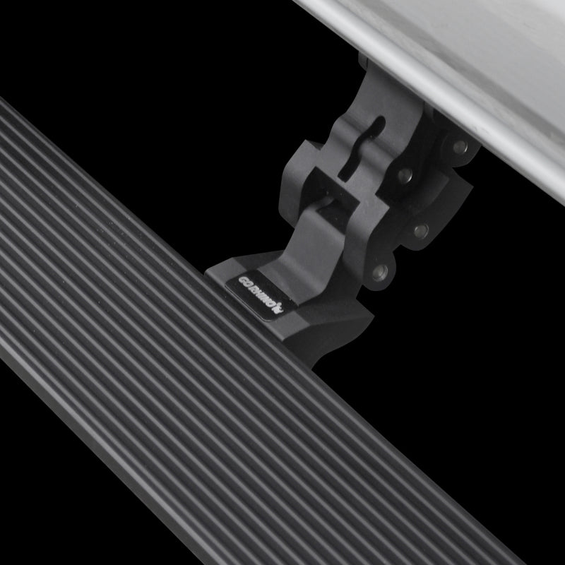 Load image into Gallery viewer, RealTruck 22-24 Toyota Tundra DC 4dr VoltStep Electric Running Board Kit (No Drill) - Tex. Blk
