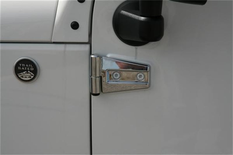 Load image into Gallery viewer, Putco 07-17 Jeep Wrangler - Hinge Covers (Also Fits Sahara Edition)
