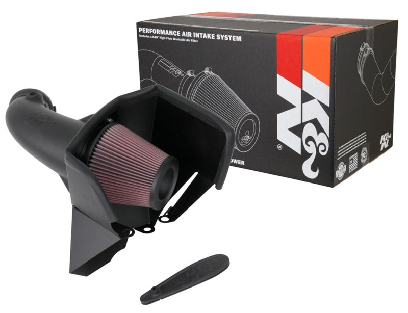 Load image into Gallery viewer, K&amp;N 18-19 Jeep Grand Cherokee Trackhawk V8-6.2L F/I AirCharger Performance Intake

