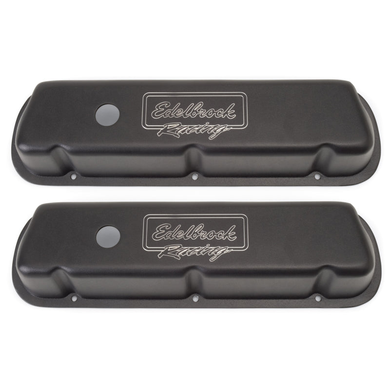 Load image into Gallery viewer, Edelbrock Valve Cover Victor Series Ford 289-302-351W CI V8 Low Black
