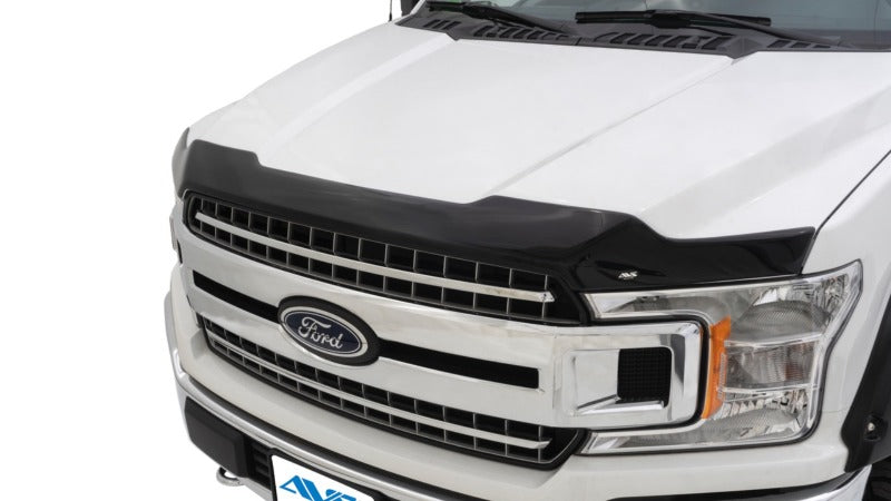 Load image into Gallery viewer, AVS 07-10 Chevy Silverado 2500 Aeroskin Low Profile Acrylic Hood Shield - Smoke
