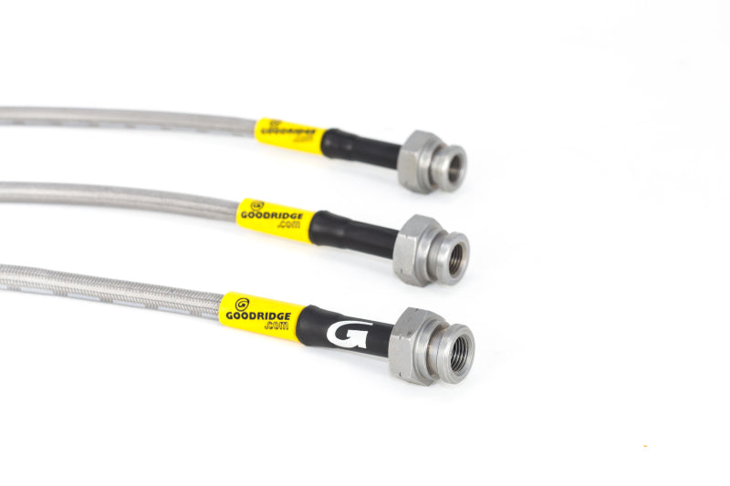 Load image into Gallery viewer, Goodridge 09-12 Cadillac CTS-V (All CTS-V w/ Brembo Brakes) Stainless Steel Brake Line Kit
