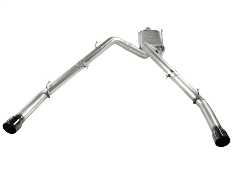 Load image into Gallery viewer, aFe MACHForce XP Exhausts Cat-Back SS-409 EXH CB Dodge Ram 1500 5.7L HEMI 09-13 Glossed Black
