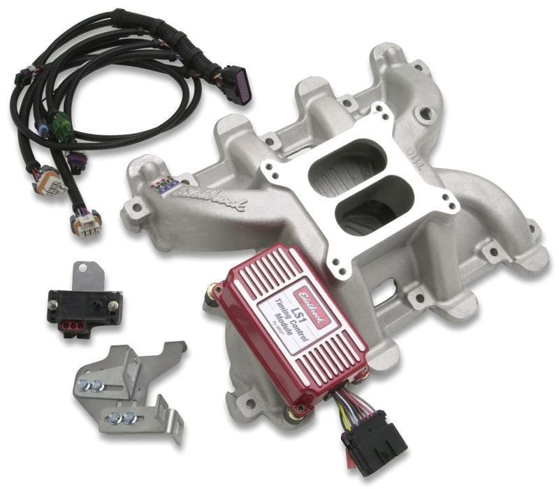 Load image into Gallery viewer, Edelbrock SBC LS1 Carbureted Manifold
