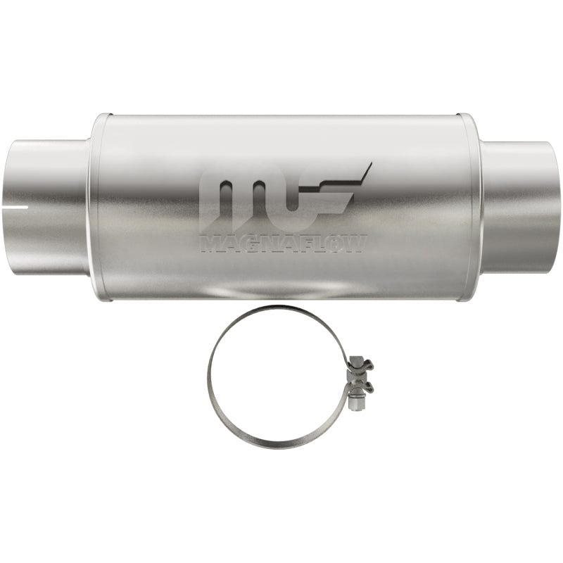 Load image into Gallery viewer, MagnaFlow Muffler Mag DSL SS 7x7x14 5in Inlet 5in Outlet
