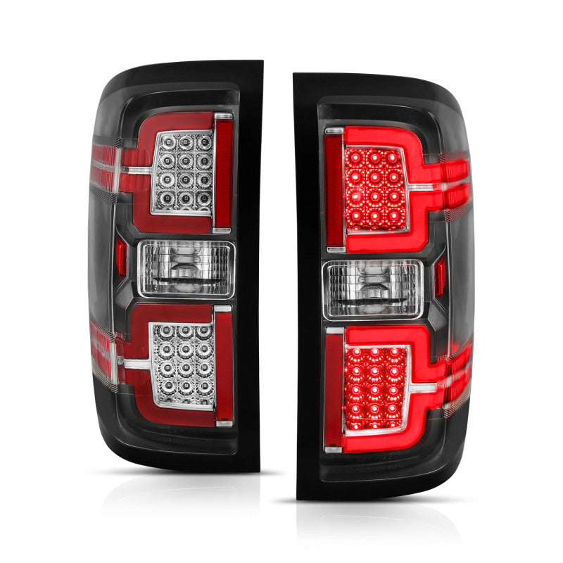 Load image into Gallery viewer, ANZO 2014-2018 Chevy Silverado 1500 LED Taillights Black
