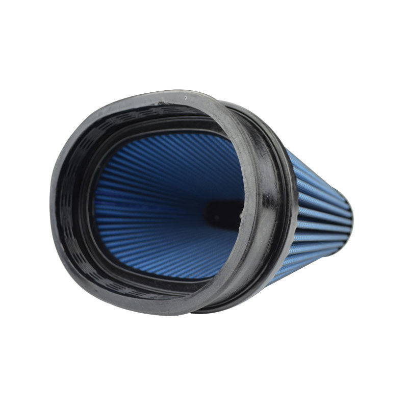 Load image into Gallery viewer, Injen NanoWeb Dry Air Filter 6.7x4.54in Oval ID / 7.7x5.7in OD / 5.55in Height / 7x2.75in Top
