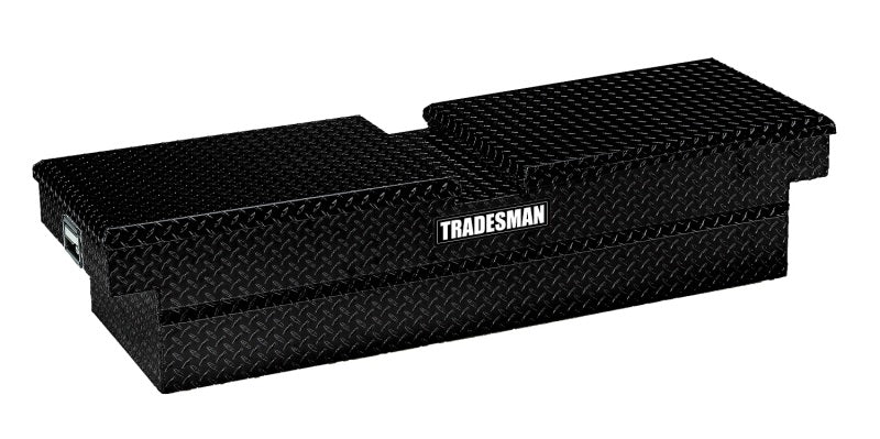 Load image into Gallery viewer, Tradesman Aluminum Economy Cross Bed Truck Tool Box (70in./Side Opening) - Black
