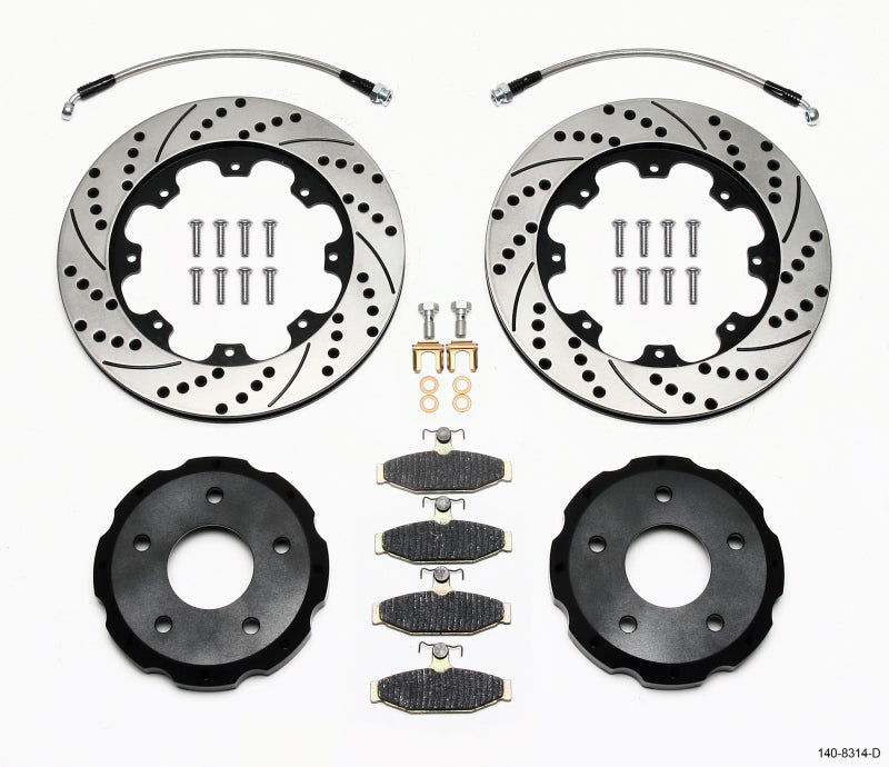 Load image into Gallery viewer, Wilwood Pro-Matrix Rear Kit Drilled 88-96 Corvette C4
