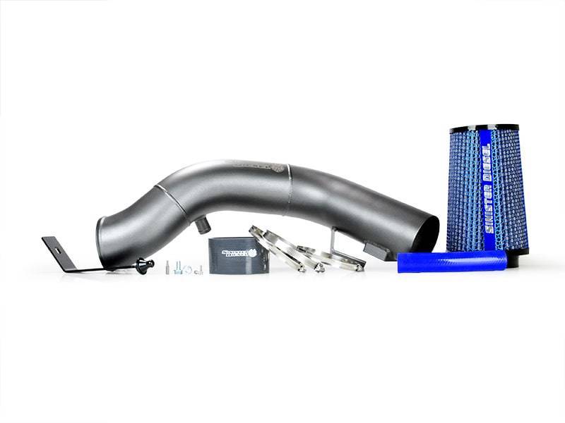 Load image into Gallery viewer, Sinister Diesel 03-07 Ford 6.0L Powerstroke Cold Air Intake - Gray
