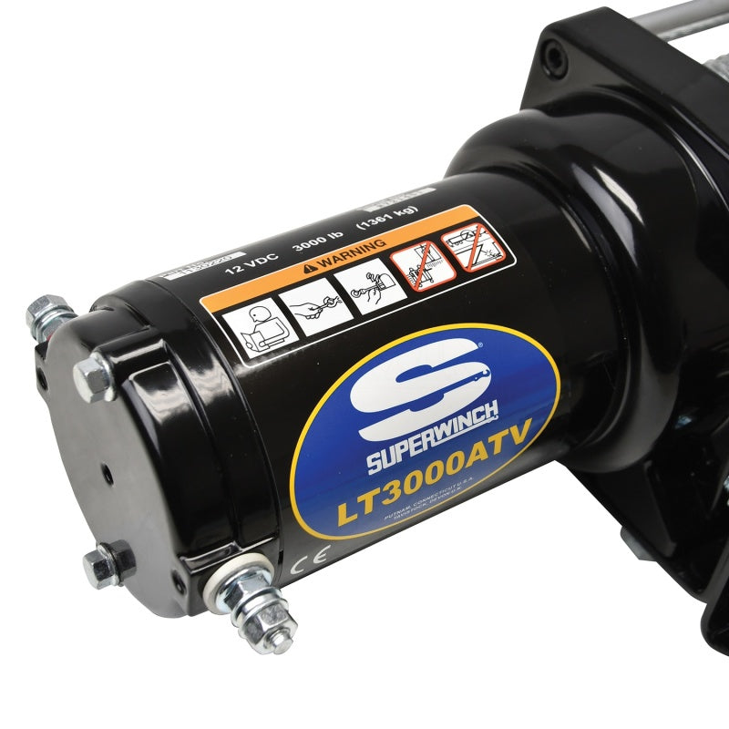 Load image into Gallery viewer, Superwinch 3000 LBS 12V DC 3/16in x 50ft Steel Rope LT3000 Winch
