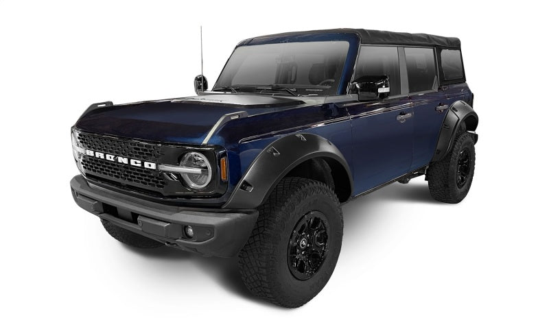 Load image into Gallery viewer, Bushwacker 2021+ Ford Bronco 4-Door Pocket Style Flares 4pc - Black
