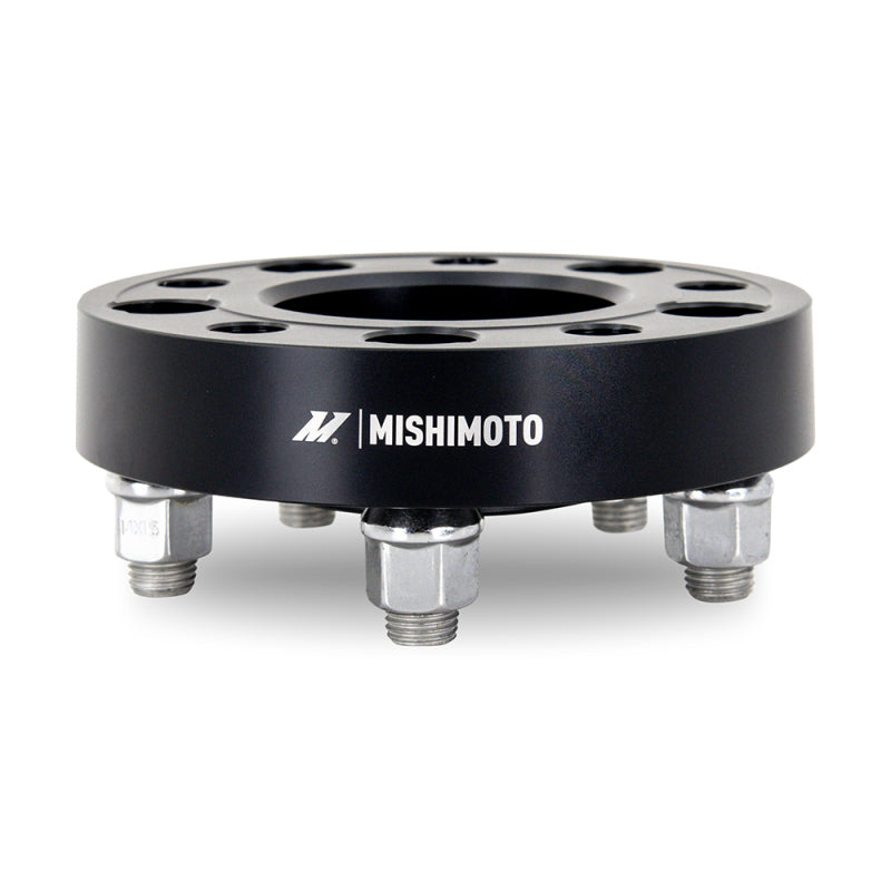 Load image into Gallery viewer, Mishimoto Wheel Spacers - 5X114.3 / 70.5 / 25 / M14 - Black
