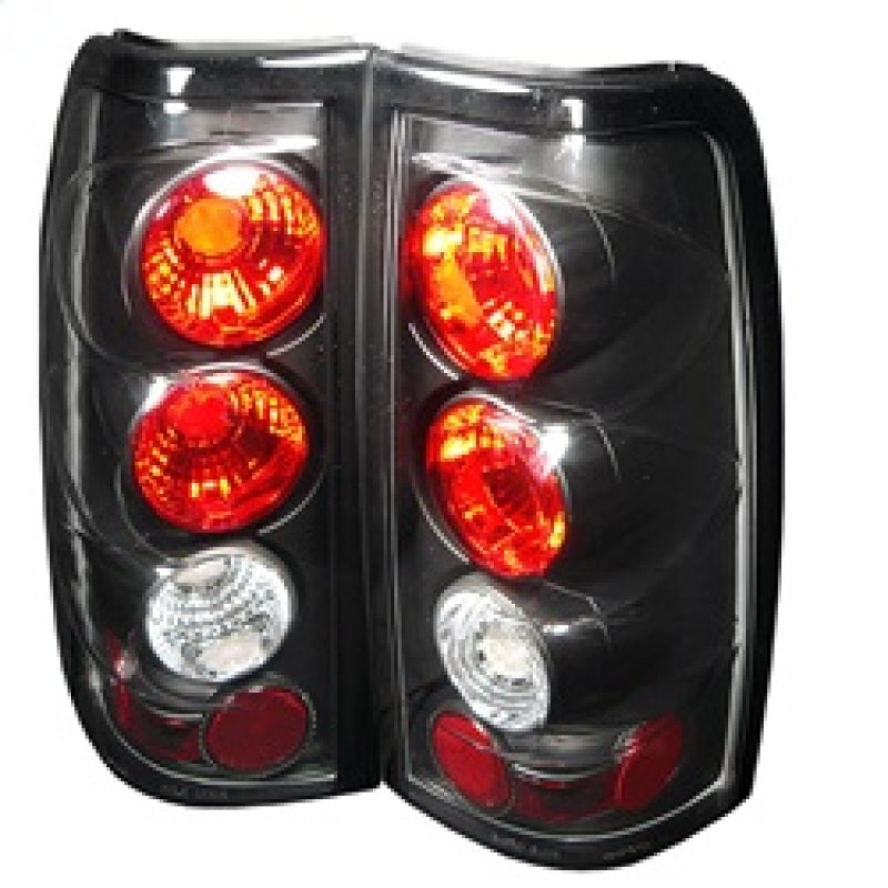 Load image into Gallery viewer, Spyder Chevy Silverado 1500 03-06 (Does Not Fit Stepside)Euro Style Tail Lights Blk ALT-YD-CS03-BK
