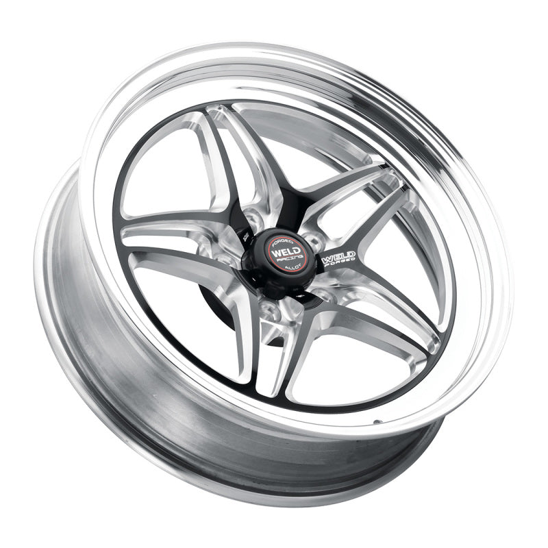 Load image into Gallery viewer, Weld S81 17x10 / 5x4.5 BP / 8.0in. BS (64mm Offset) Black Wheel (Low Pad)
