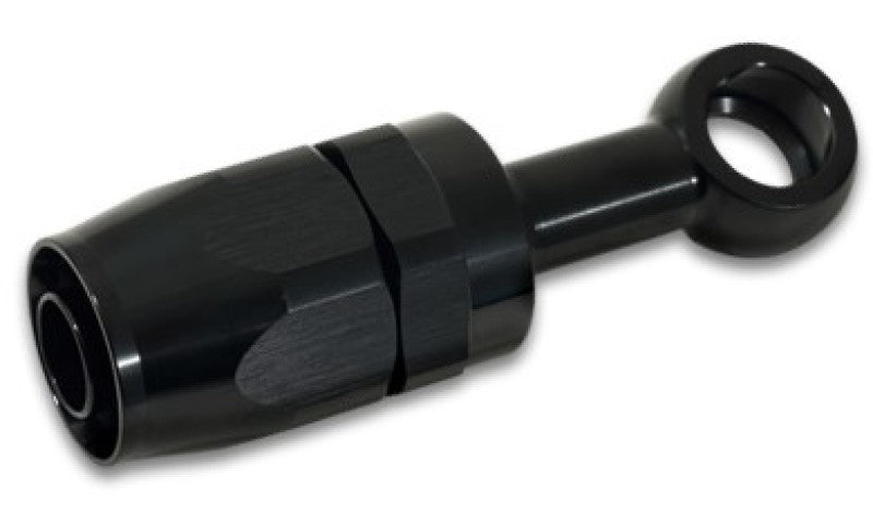Load image into Gallery viewer, Vibrant -8AN Banjo Hose End Fitting for use with M18 Banjo Bolt - Aluminum Black
