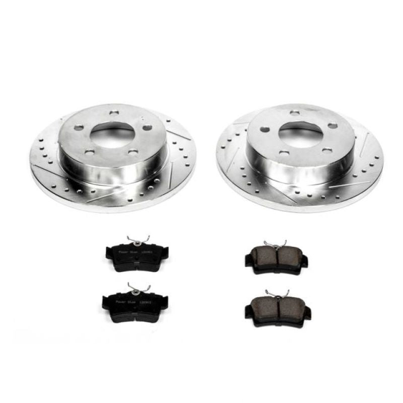 Load image into Gallery viewer, Power Stop 94-04 Ford Mustang Rear Z23 Evolution Sport Brake Kit
