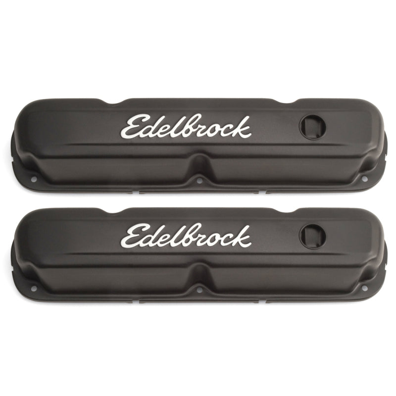 Load image into Gallery viewer, Edelbrock Valve Cover Signature Series Chrysler 1965-1991 318-340-360 CI V8 Black
