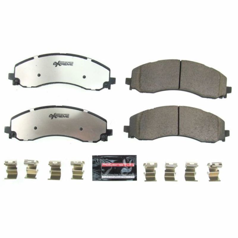 Load image into Gallery viewer, Power Stop 2019 Ram 2500 Front Z36 Truck &amp; Tow Brake Pads w/Hardware
