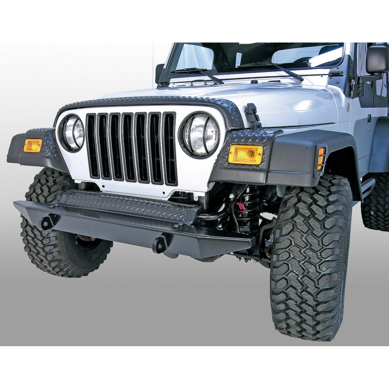 Load image into Gallery viewer, Rugged Ridge Front Fender Guards Body Armor 97-06 Jeep Wrangler
