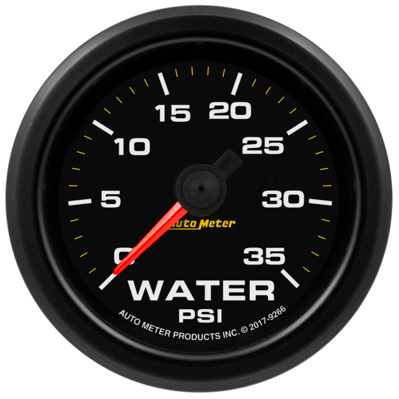 Load image into Gallery viewer, Autometer Extreme Environment 2-1/16in 35PSI Water Pressure Gauge w/ Warning
