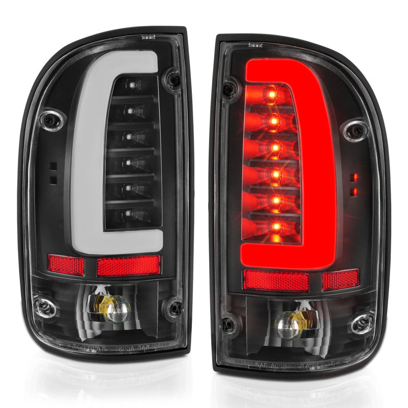 Load image into Gallery viewer, ANZO 95-00 Toyota Tacoma LED Taillights Black Housing Clear Lens (Pair)
