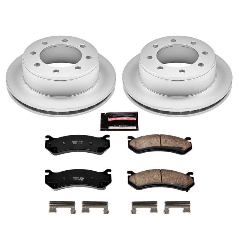 Load image into Gallery viewer, Power Stop 02-06 Chevrolet Avalanche 2500 Rear Z17 Evolution Geomet Coated Brake Kit
