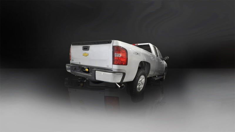 Load image into Gallery viewer, Corsa 2011-2013 Chevrolet Silverado Crew Cab/Short Bed 1500 6.2L V8 Polished Sport Cat-Back Exhaust
